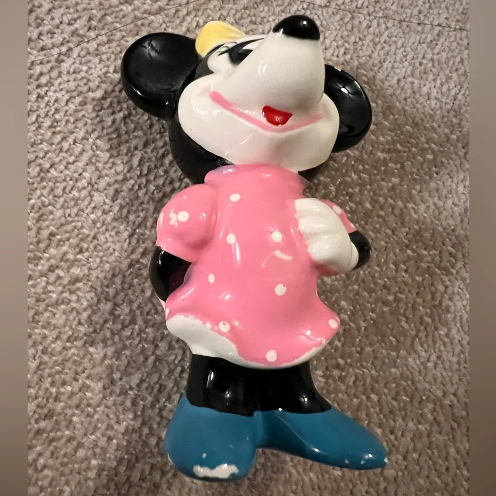 Japan Mickey and Minnie Mouse Figurine Set Vintage - Picture 4 of 6